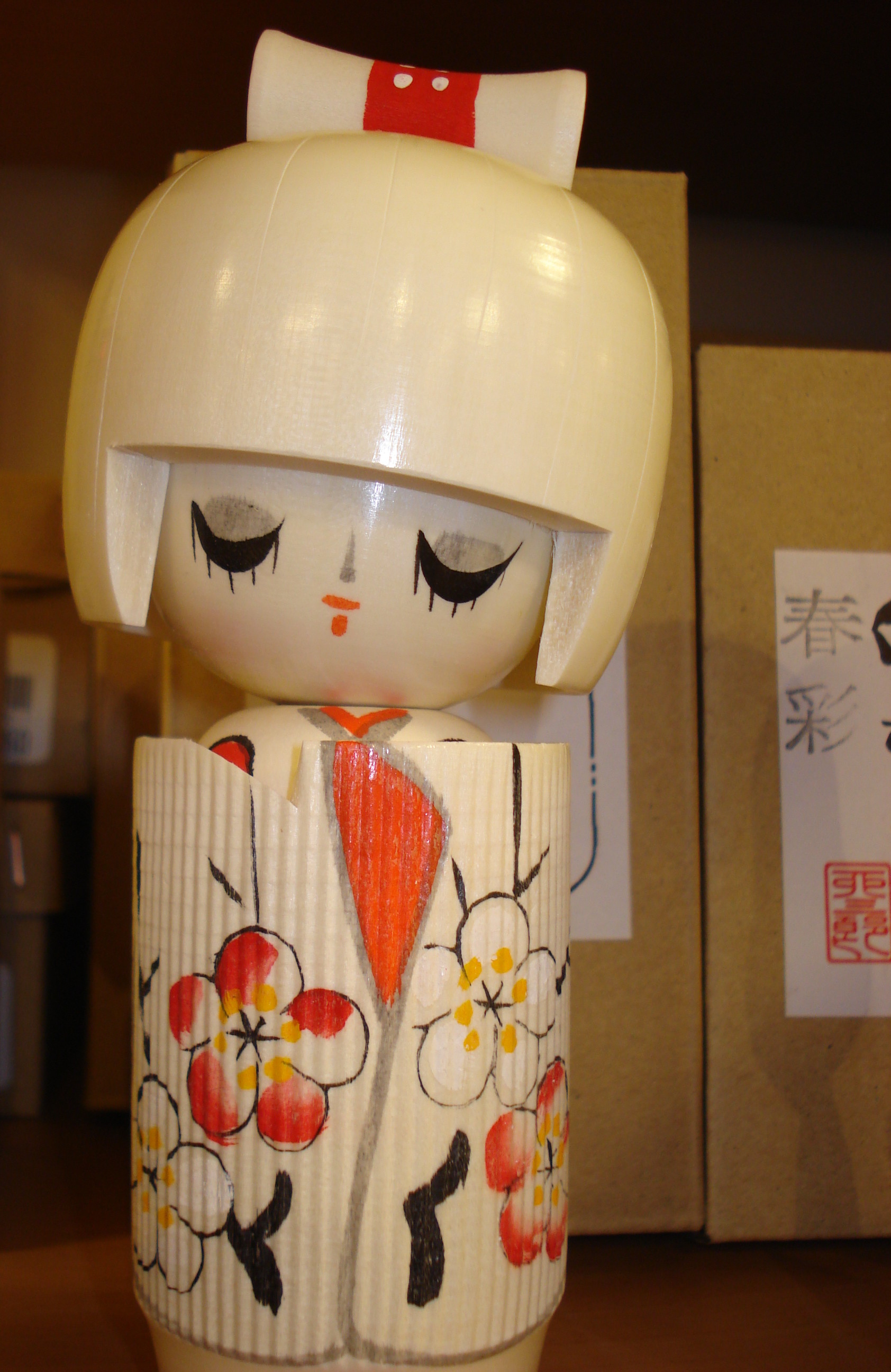 Kokeshi michmash wooden doll