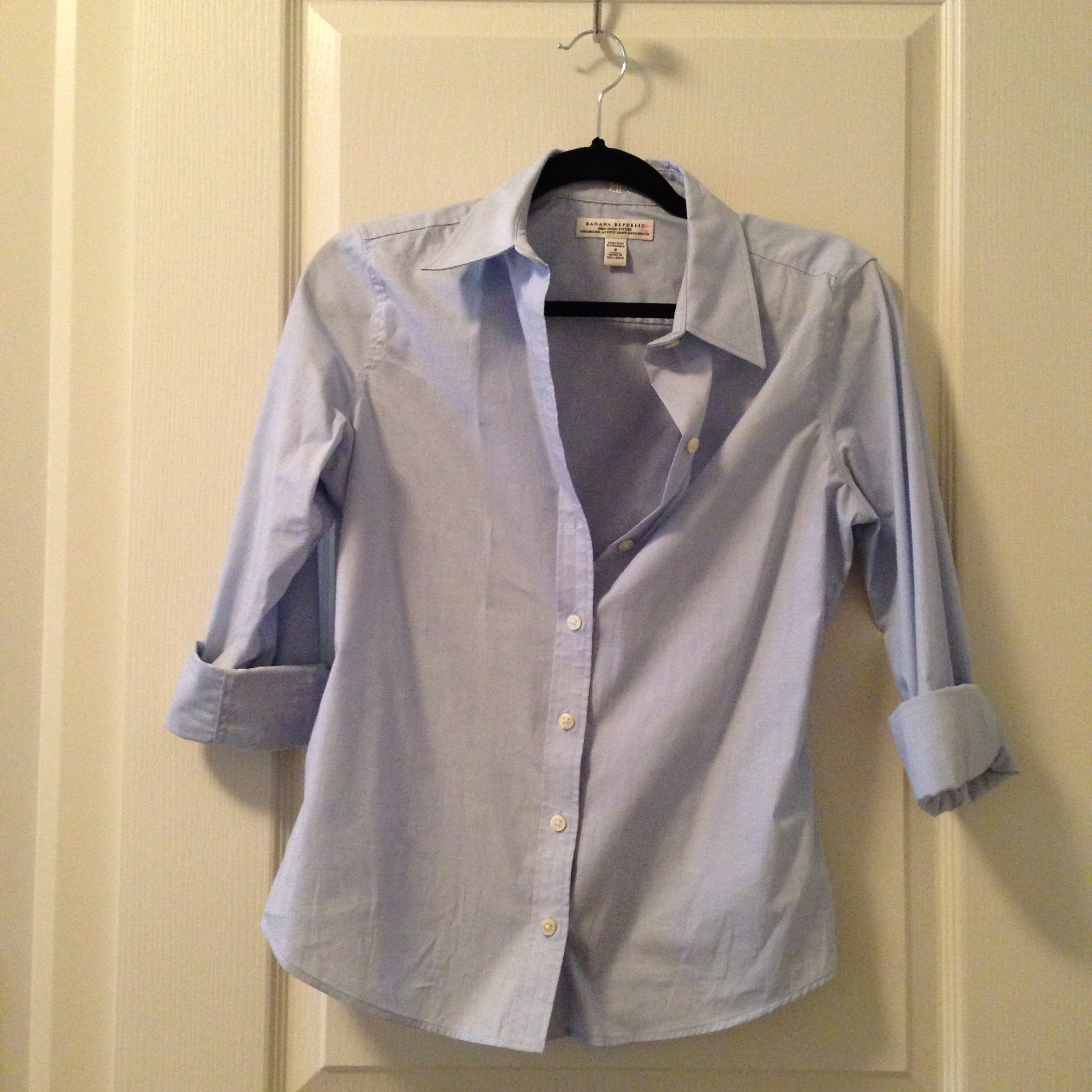 Blue button-down shirt – michmash